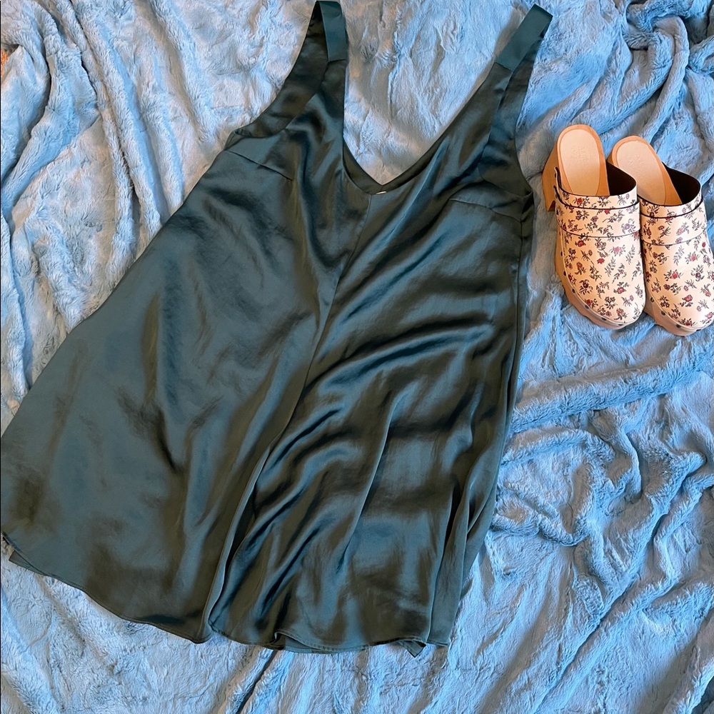 Free People Let it shine trapeze slip dress